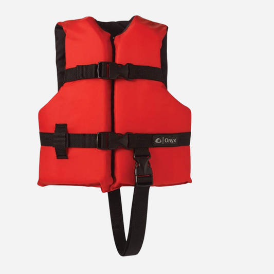 Onyx Child General Purpose Boating Life Jacket - Red