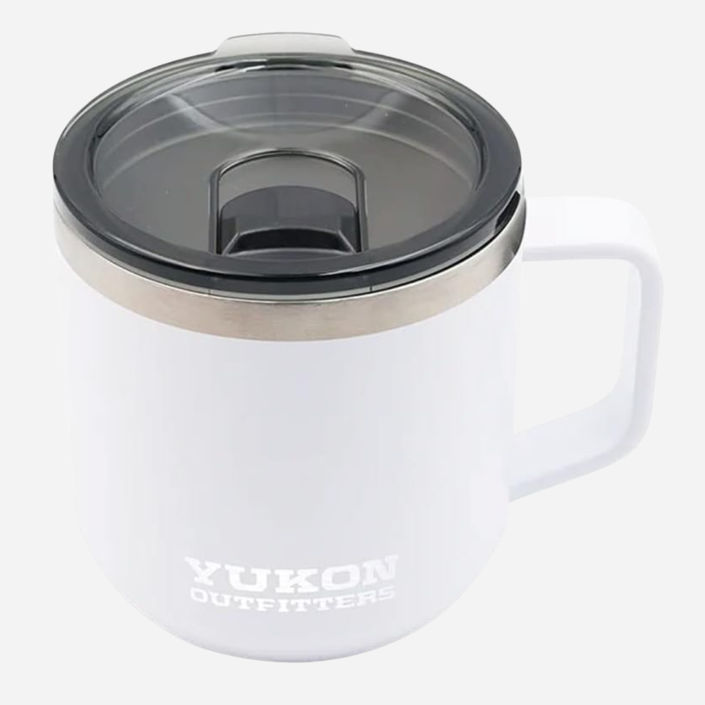 Yukon Outfitters Freedom 16oz Coffee Mug - White