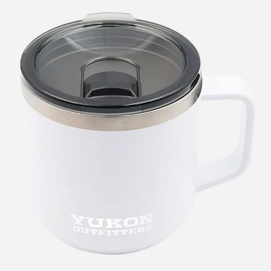 Yukon Outfitters Freedom 16oz Coffee Mug - White