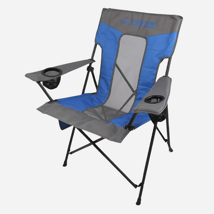 Yukon Outfitters  Camp Chair - Blue/Grey