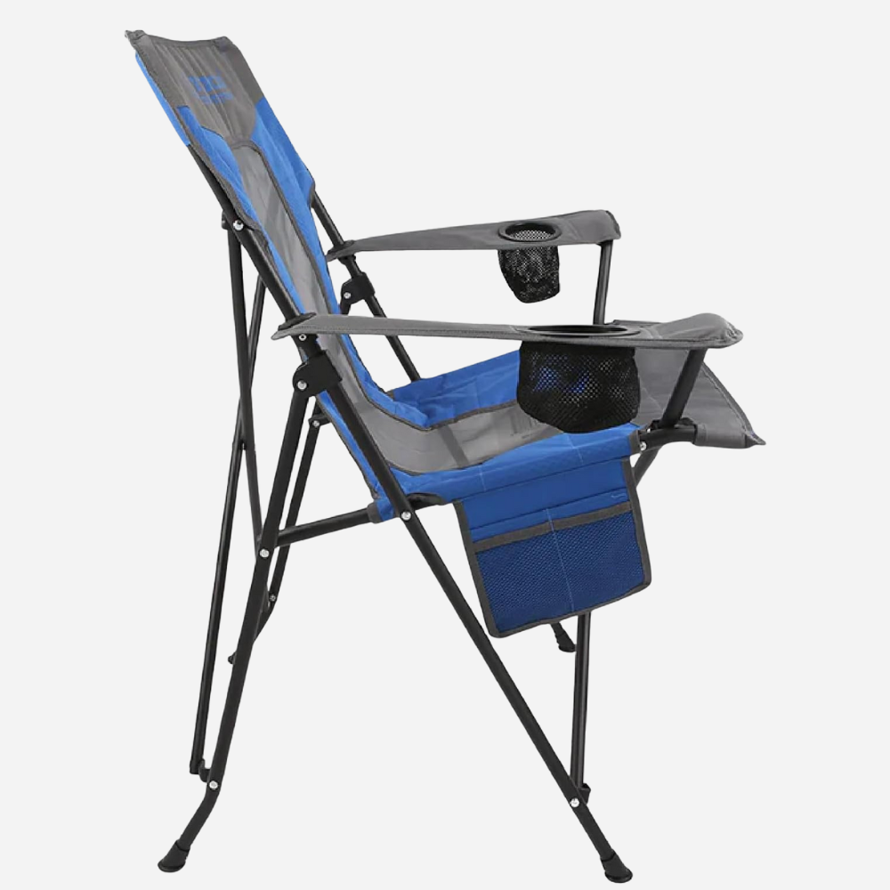 Yukon Outfitters  Camp Chair - Blue/Grey