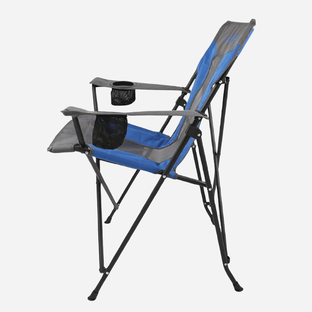 Yukon Outfitters  Camp Chair - Blue/Grey
