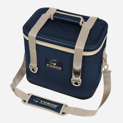 Yukon Outfitters 30 Can Tech Cooler - Navy/Tan