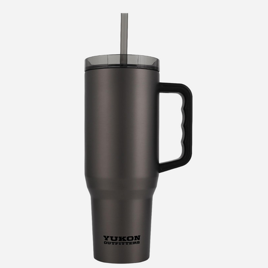 Yukon Outfitters 40oz Insulated Stainless Steel Tumbler - Titanium