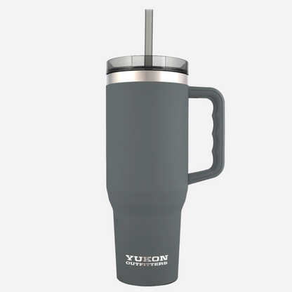 Yukon Outfitters 40oz Insulated Stainless Steel Tumbler - Charcoal