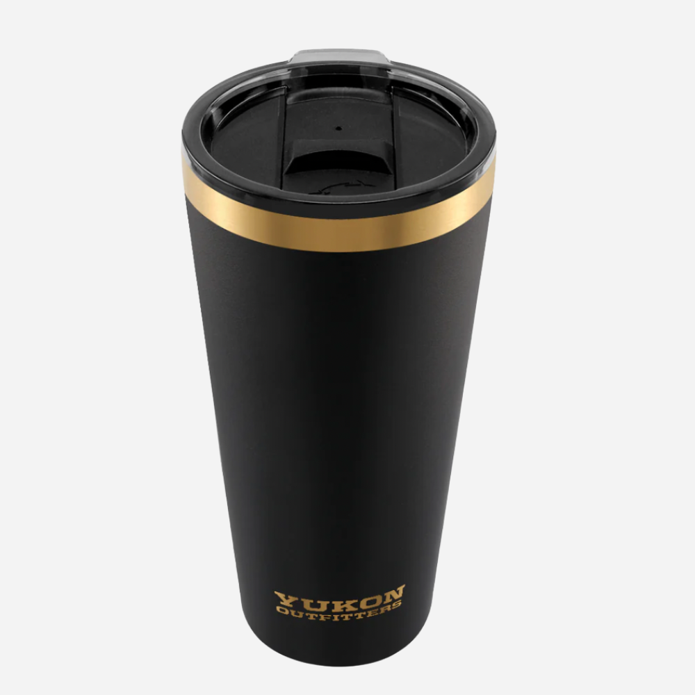 Yukon Outfitters 32oz Double Pint - Black/Gold PVD