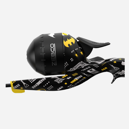 Zebco Youth Batman Floating Spincast Reel and Fishing Rod Combo