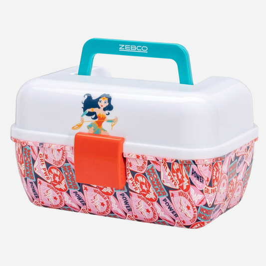 Zebco Wonder Woman Kids Tackle Box