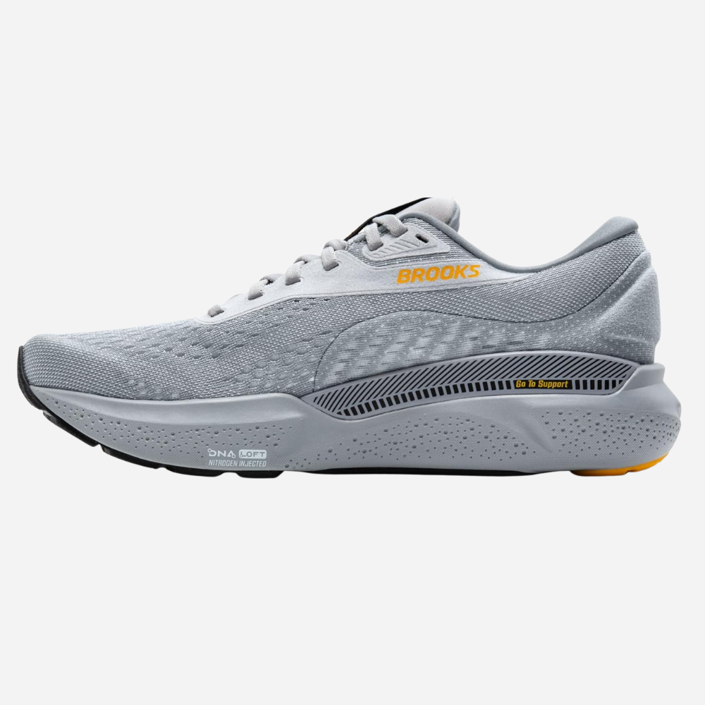 Brooks Adrenaline GTS 24 Men's Running Shoes - Alloy/White/Gold Fusion