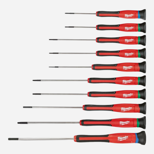 Milwaukee 10pc Precision Screwdriver Set