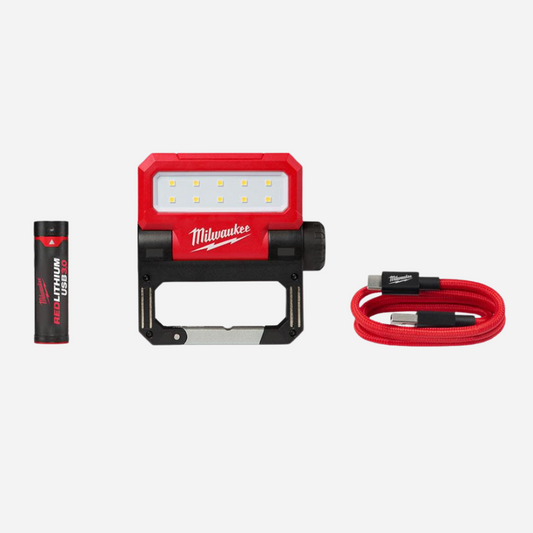 Milwaukee USB Rechargeable Rover Pivoting LED Flood Light