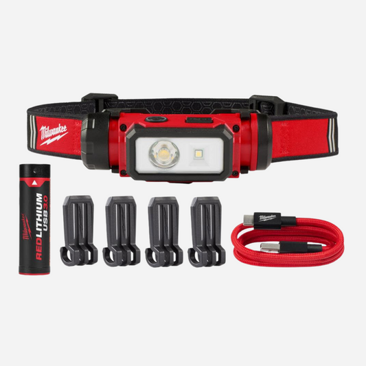 Milwaukee REDLTHIUM USB Hard Hat Headlamp