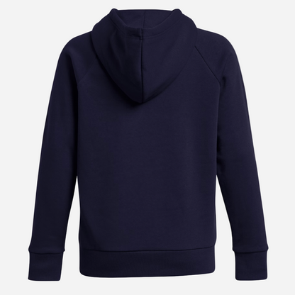 UA Women's Rival Fleece Hoodie - Midnight Navy