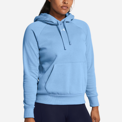 UA Women's Rival Fleece Hoodie - Carolina Blue