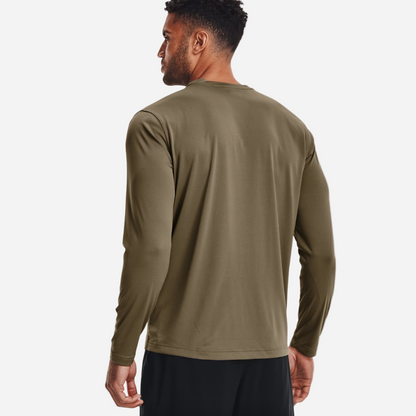 UA Men's Tactical Tech Long Sleeve T-Shirt - Federal Tan