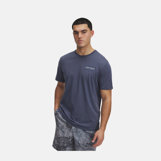 UA Mens Outdoor Fuel Short Sleeve T-Shirt - Downpour Gray