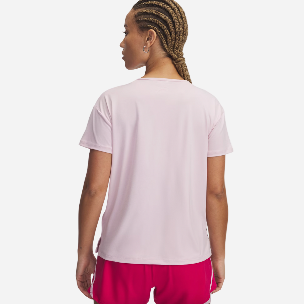 UA Women's Vanish Energy Short Sleeve T-Shirt - Pink
