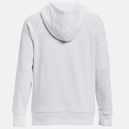 UA Women's Rival Fleece Hoodie - White