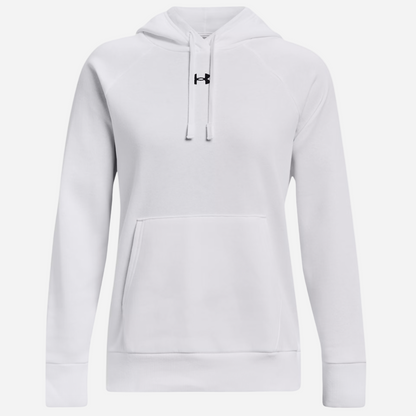 UA Women's Rival Fleece Hoodie - White