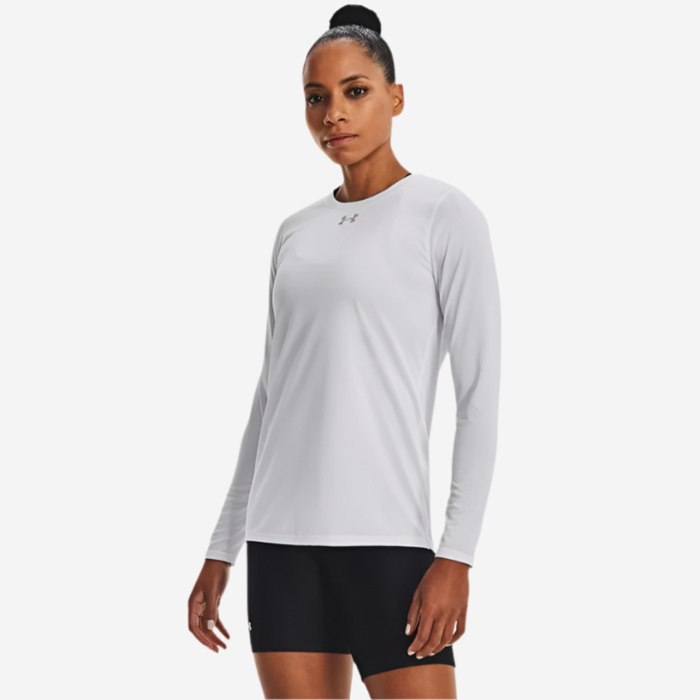 UA Women's Tech™ Team Long Sleeve - White