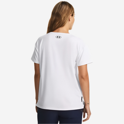 UA Women's Vanish Energy Short Sleeve - White