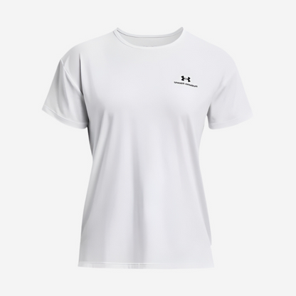 UA Women's Vanish Energy Short Sleeve - White