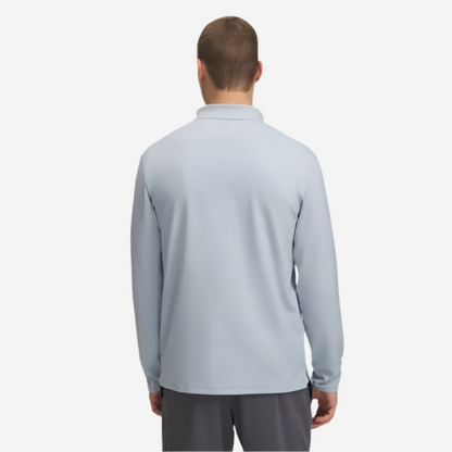 UA Men's Motion 1/4 Zip Swearshirt- Harbor Blue