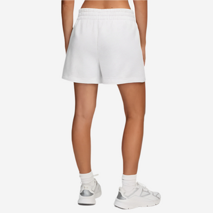 UA Women's Rival Fleece 3.5" Shorts - Distant Grey