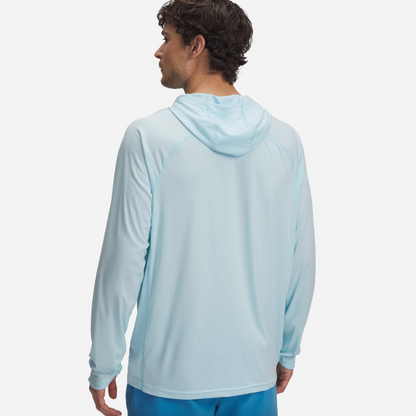 UA Men's Fish Elite Hoodie - Ether Blue