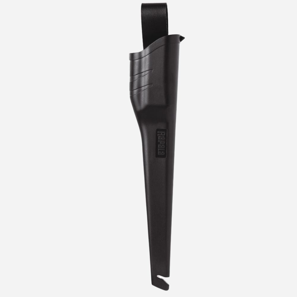 Black boot jack on a white background