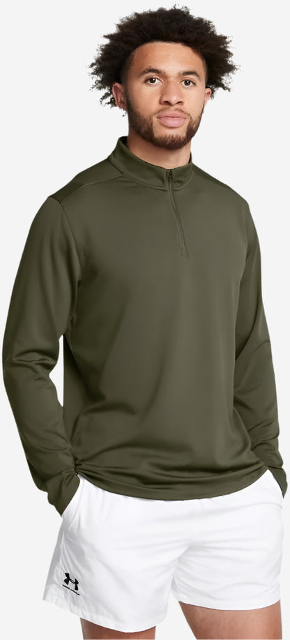 UA Men's Motion 1/4 Zip - Marine OD Green