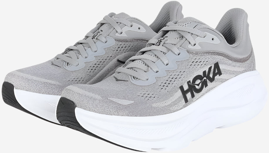 Hoka Men's Bondi 9 - Galactic Grey/Stellar Grey