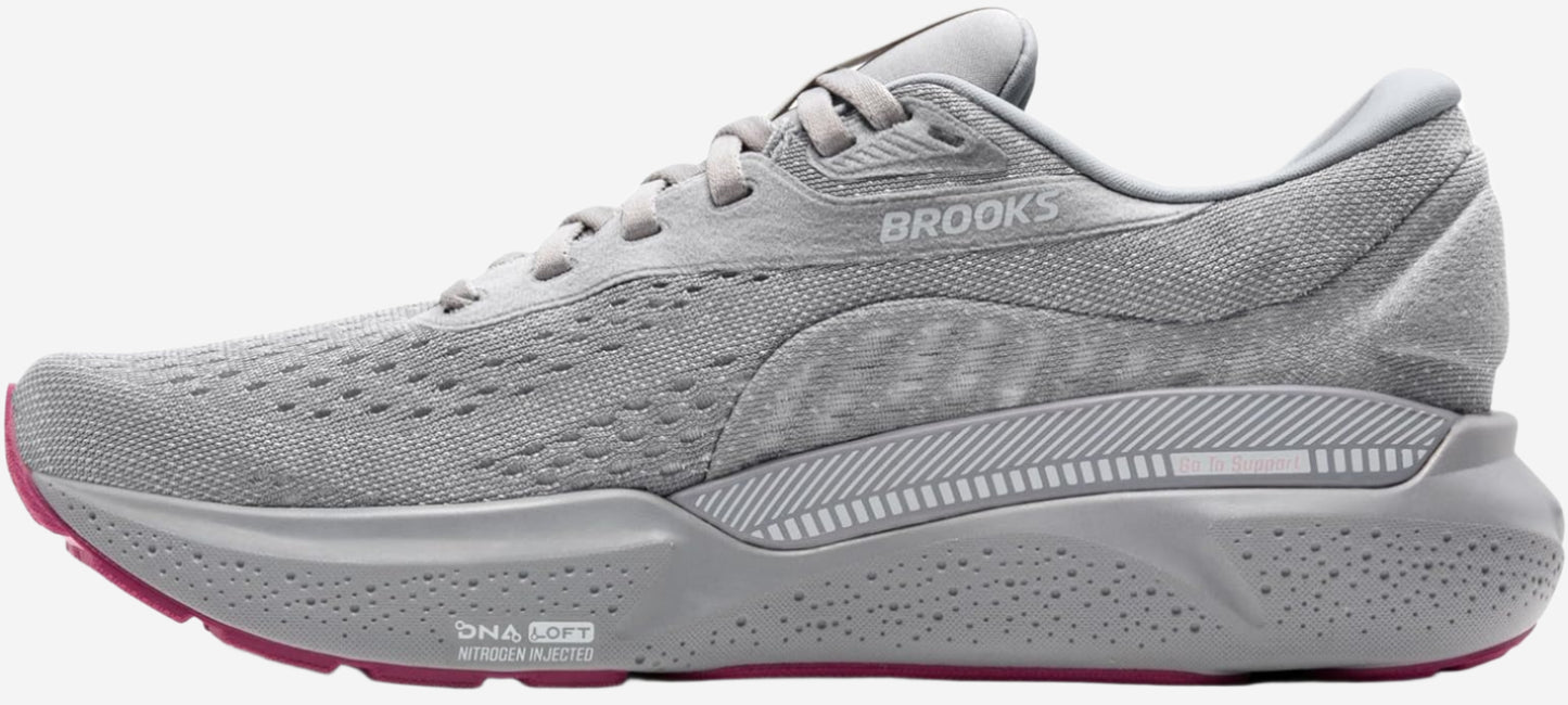Brooks Women's Adrenaline GTS 24 - Alloy/White/Zephyr