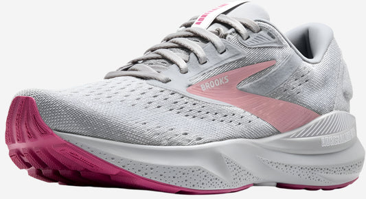 Brooks Women's Adrenaline GTS 24 - Alloy/White/Zephyr