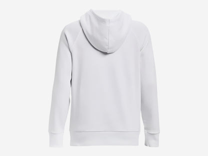 UA Women's Rival Fleece Hoodie - White