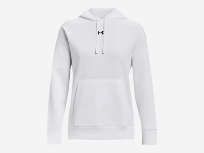 UA Women's Rival Fleece Hoodie - White