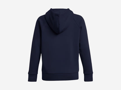 UA Women's Rival Fleece Hoodie - Midnight Navy