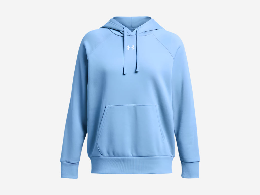 UA Women's Rival Fleece Hoodie - Carolina Blue