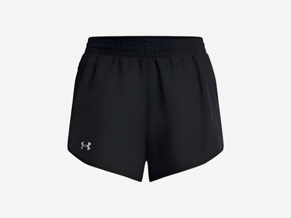 UA Women's Fly By 3" Shorts - Black