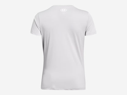 UA Women's Tech™ Twist V-Neck T-Shirt - Halo Gray