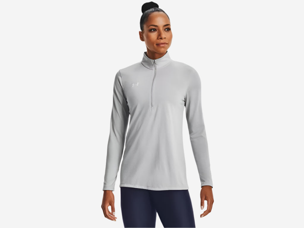 UA Women's Tech™ Team ½ Zip - Light Heather