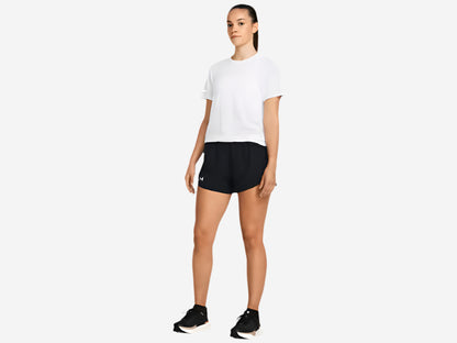 UA Women's Fly By 3" Shorts - Black