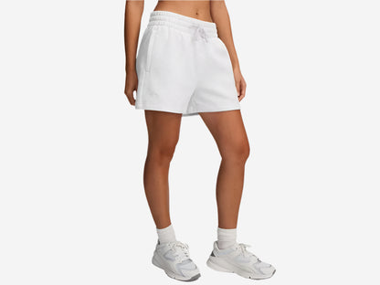 UA Women's Rival Fleece Shorts - Distant Grey